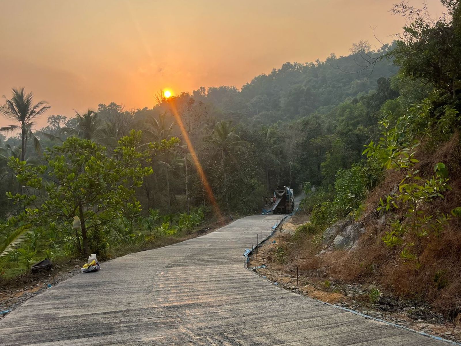 Adyapady road work